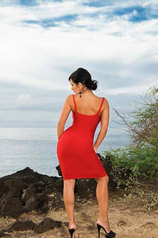 Denise Milani Red Dress