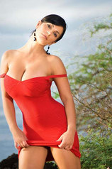 Denise Milani Red Dress