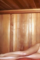Jenny Sexes Up The Sauna