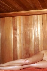 Jenny Sexes Up The Sauna