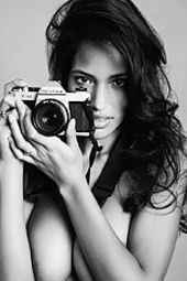 Jinna Cabrera In Black And White