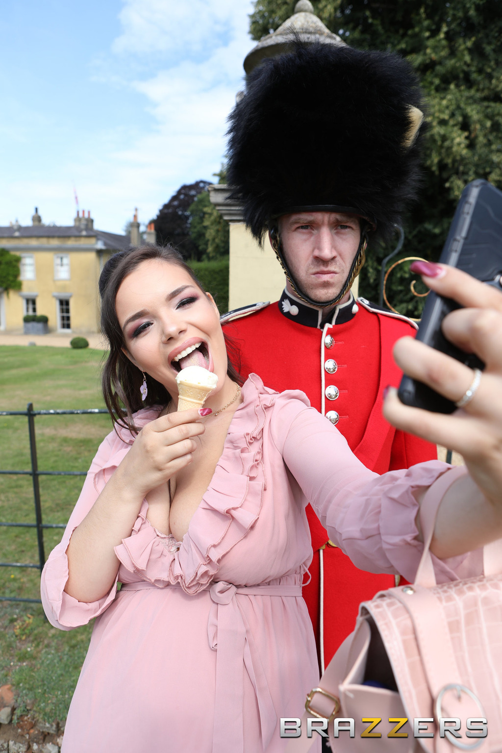 Stroking The Guard's Post 00