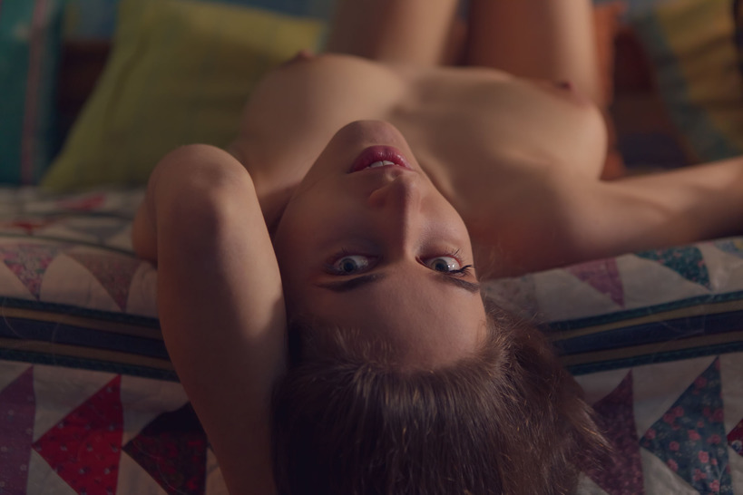 Gorgeous Emily J Is Losing Herself In Self-pleasure 01