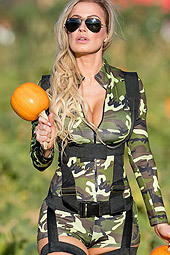 Ana Braga Is A Pumpkin Commando!